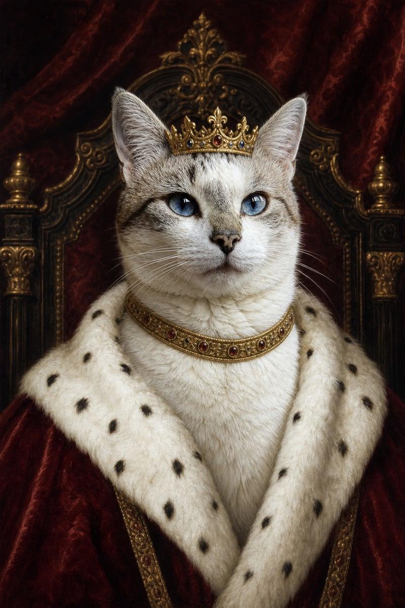 Portrait de Floki en Renaissance Royale